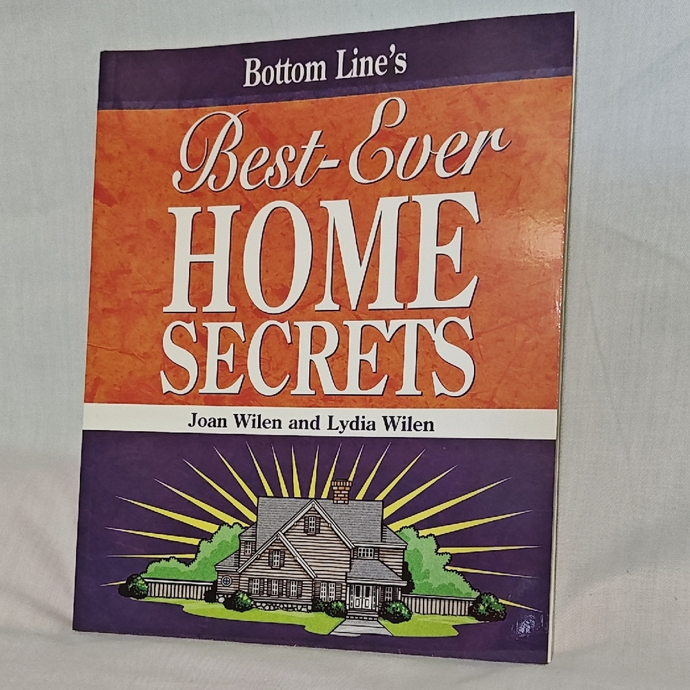 's Best-Ever Home Secrets Book - Orange and Purple
